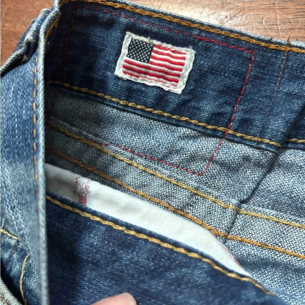 Men’s True Religion “Billy” straight leg jeans sz 44